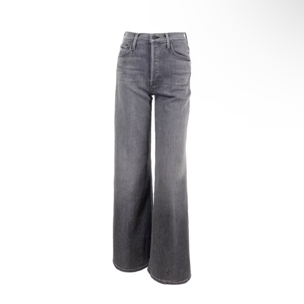 MOTHER The Tomcat Roller Digging Up Dirt Wide Leg Jean